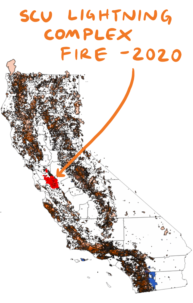 zooming out to look at how large the SCU complex was